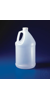 SP Bel-Art Jug-Style 4 Liter (1 Gallon)Polyethylene Bottles with Handle; 38mm Closure(pack of 12)